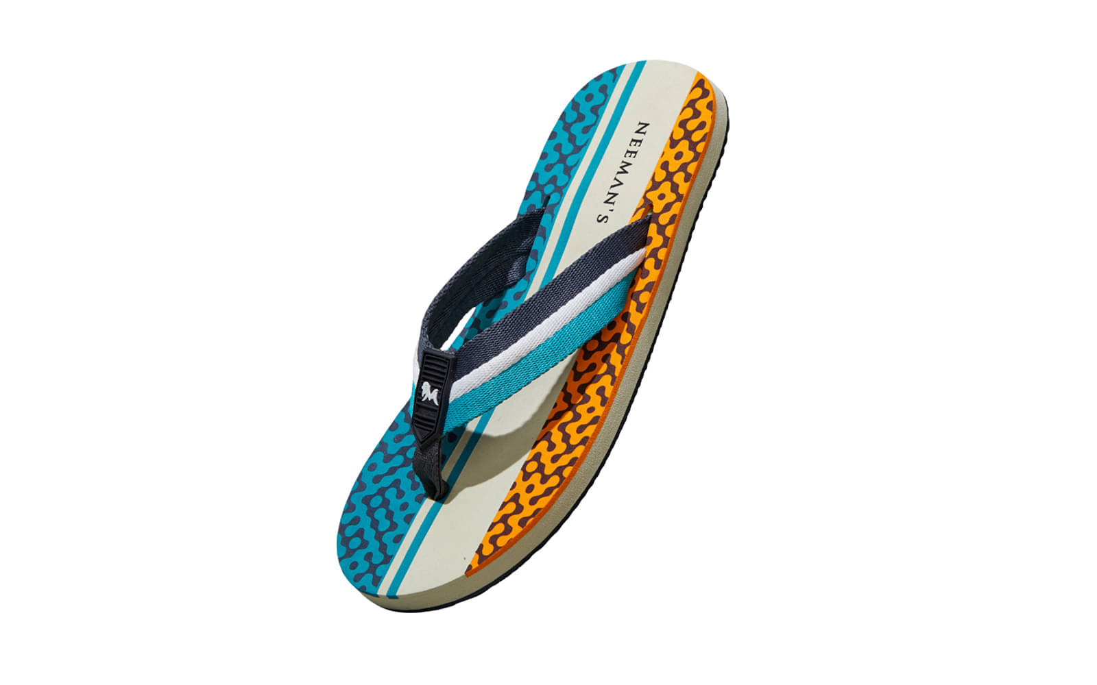     			Neemans Grey Men's Thong Flip Flop