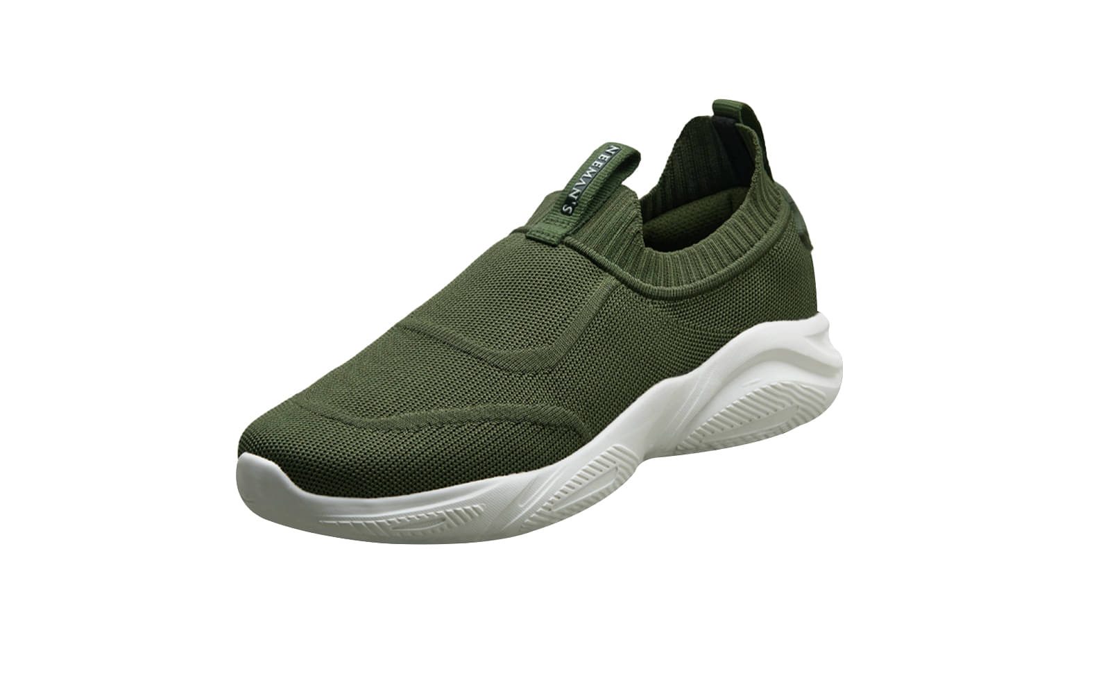     			Neemans Sole Max Slip-ons Olive Men's Slip-on Shoes