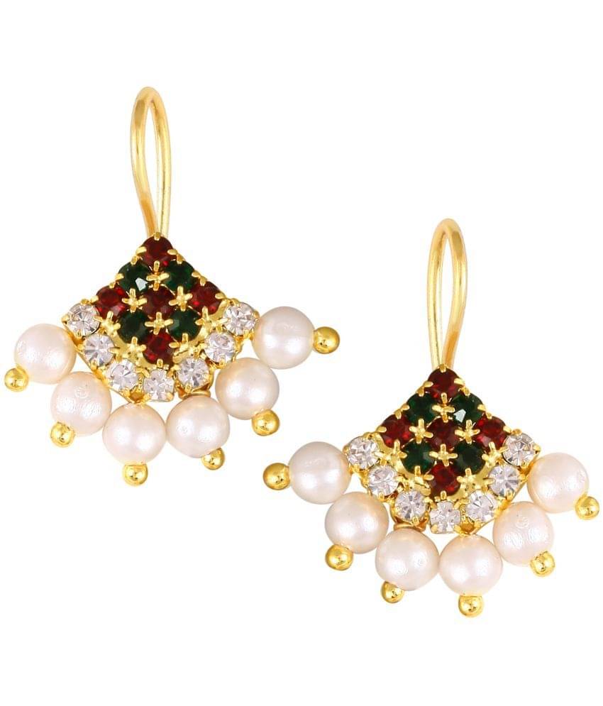     			VIVASTRI Multi Color Stud Earrings ( Pack of 1 )