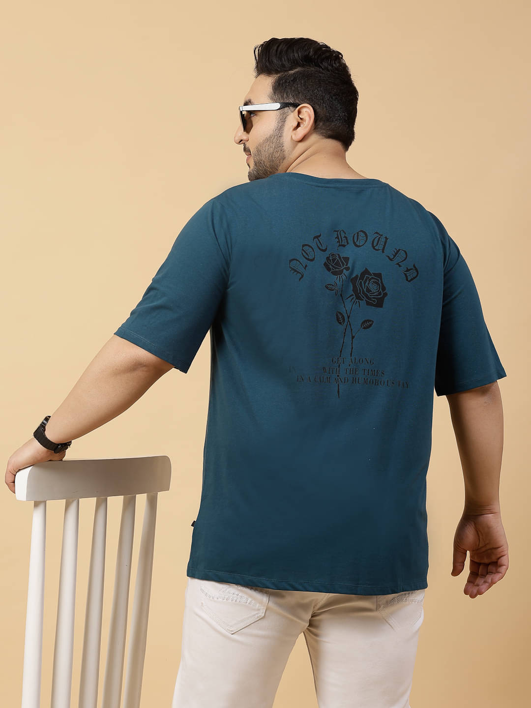 Rigo Pack of 1 Cotton Oversized Fit Men's T-Shirt ( Dark Green )     			Rigo Pack of 1 Cotton Oversized Fit Men's T-Shirt ( Dark Green )