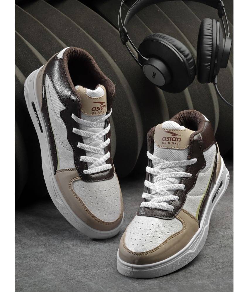     			ASIAN BOSTON-11 Beige Men's Sneakers