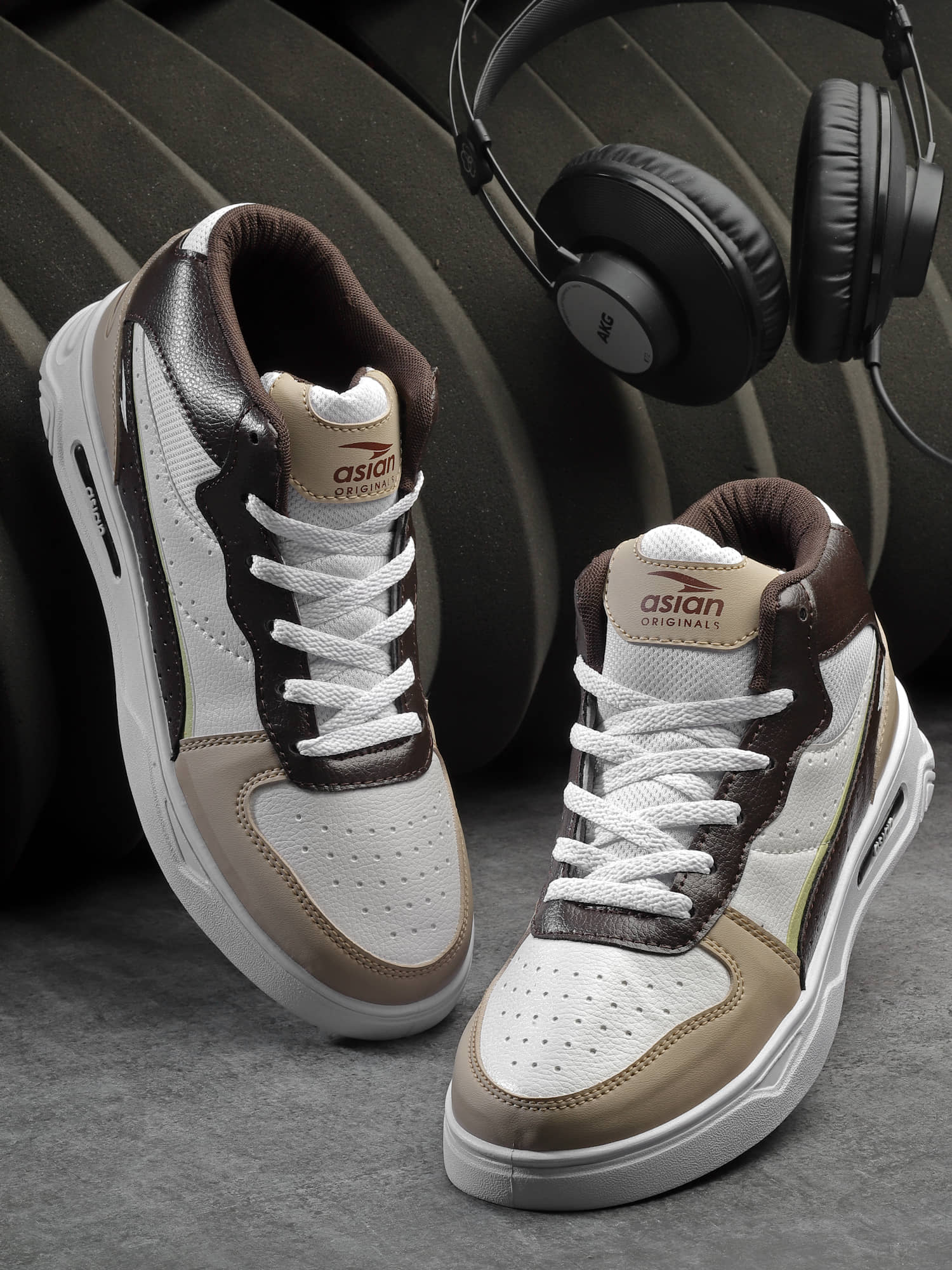 ASIAN BOSTON-11 Beige Men's Sneakers - Casual Shoes | Buy online on ZillyBuy