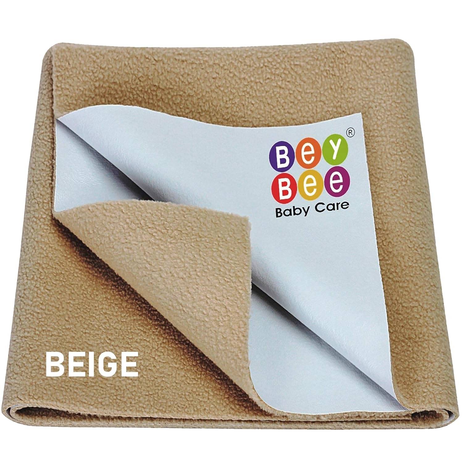     			Beybee Beige Laminated Bed Protector Sheet ( Pack of 2 )
