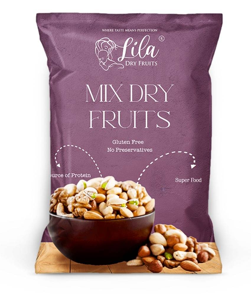 LILA DRY FRUITS Premium Dry Fruits Mix 200g Jar Assorted Nuts and Dry Fruits Combo LILA DRY FRUITS Premium Dry Fruits Mix 200g Jar Assorted Nuts and Dry Fruits Combo