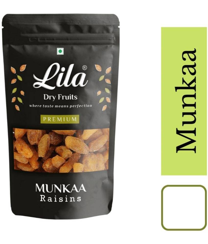 LILA DRY FRUITS Afghani Munakka Raisins 200g Healthy Sweet Snack With Seeds     			LILA DRY FRUITS Afghani Munakka Raisins 200g Healthy Sweet Snack With Seeds