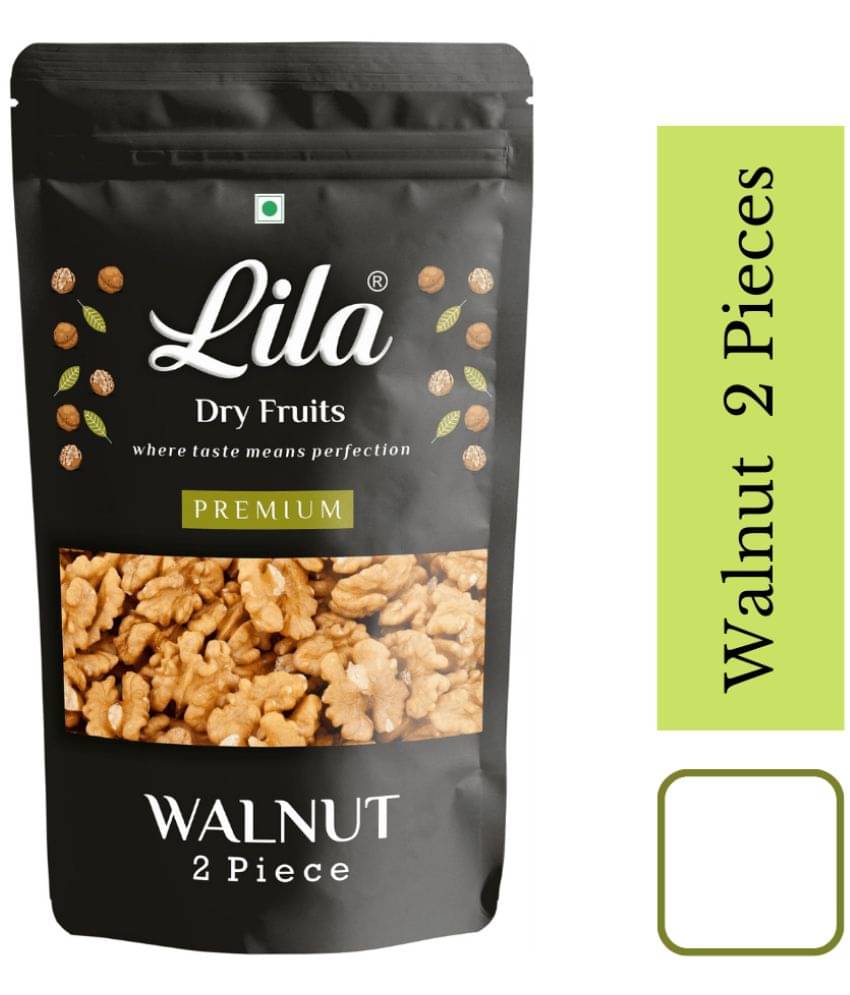    			LILA DRY FRUITS Walnut Kernels 200 Grams Natural, 8pcs Raw Walnuts, High Protein