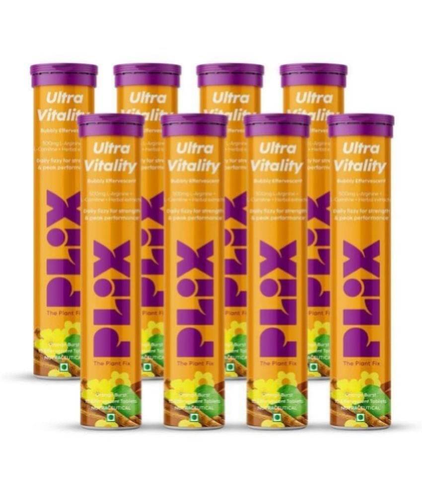 The Plant Fix Plix Ultra Vitality For Vigour, Performance & Strength(Pack of 8)(8 x 15 Tablets) The Plant Fix Plix Ultra Vitality For Vigour, Performance & Strength(Pack of 8)(8 x 15 Tablets)