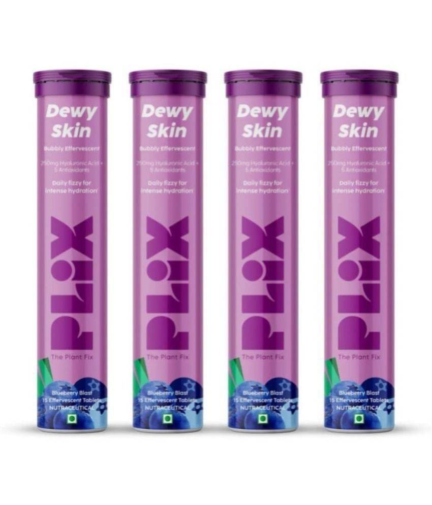 The Plant Fix Plix Dewy Skin Hyaluronic Acid & Superfoods For Intense Hydration(4 x 15 Tablets) The Plant Fix Plix Dewy Skin Hyaluronic Acid & Superfoods For Intense Hydration(4 x 15 Tablets)