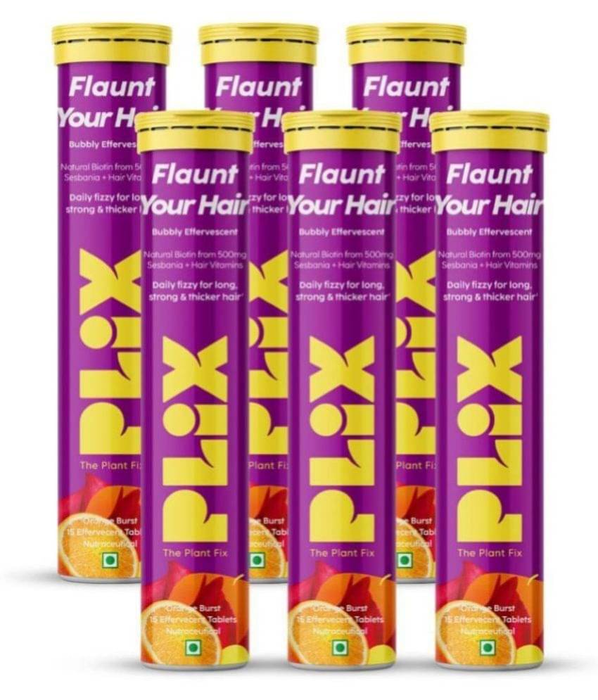 The Plant Fix Plix Heavenly Hair With Natural Biotin(6 x 15 Tablets) The Plant Fix Plix Heavenly Hair With Natural Biotin(6 x 15 Tablets)