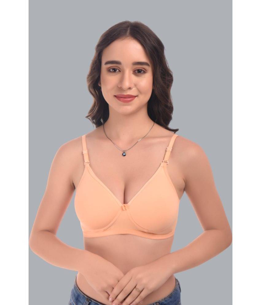     			Viral Girl Cotton Lightly Padded Women's Everyday Bra ( Peach ) VM-PUSHUP-LC-ORANGE