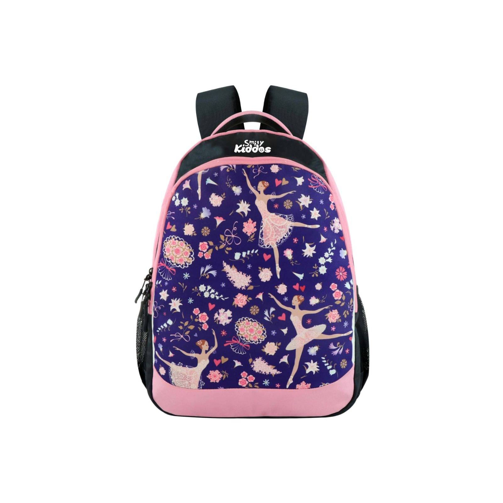     			mikebags 29 Ltrs Pink Polyester College Bag