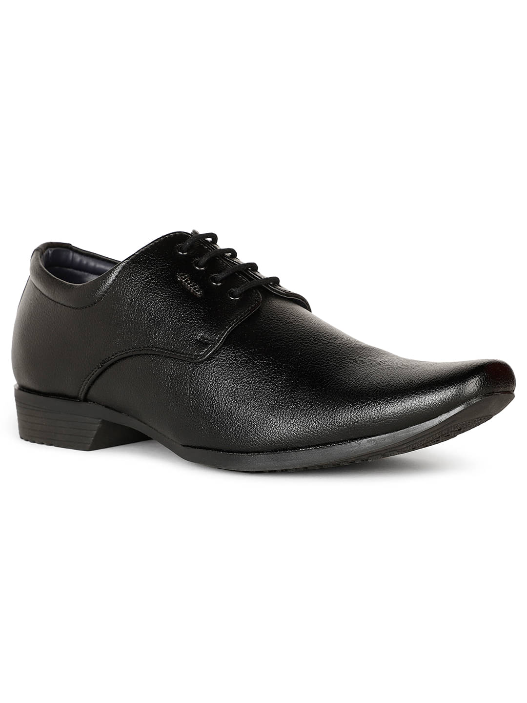     			Bata Black Men's Derby Formal Shoes
