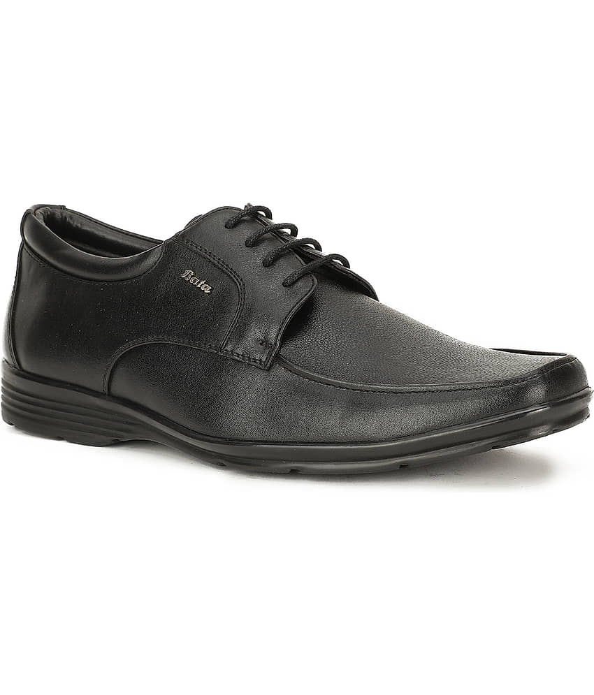 Bata Black Men's Derby Formal Shoes - Formal Shoes | Buy online on ZillyBuy