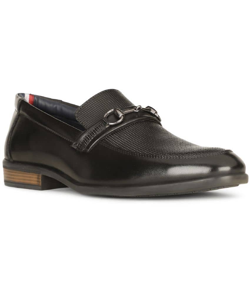 Bata Black Men's Slip On Formal Shoes - Formal Shoes | Buy online on ZillyBuy