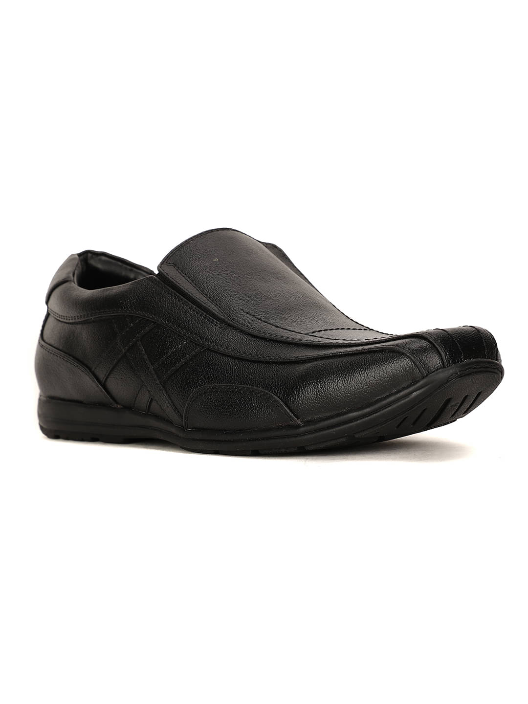 Bata Black Men's Slip On Formal Shoes Bata Black Men's Slip On Formal Shoes