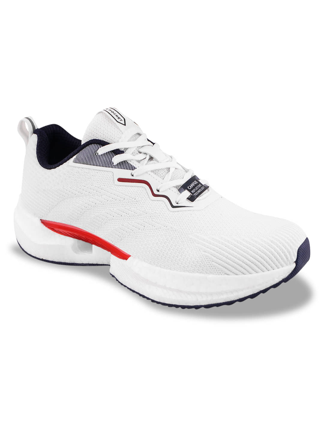 Campus CORA White Men's Sports Running Shoes - Sports Shoes | Buy online on ZillyBuy
