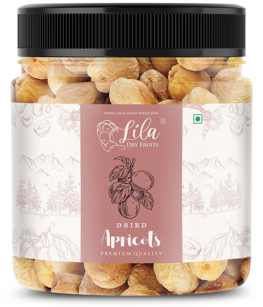     			LILA DRY FRUITS Natural Dried Apricots 1kg Soft & Sweet Khubani Fruit