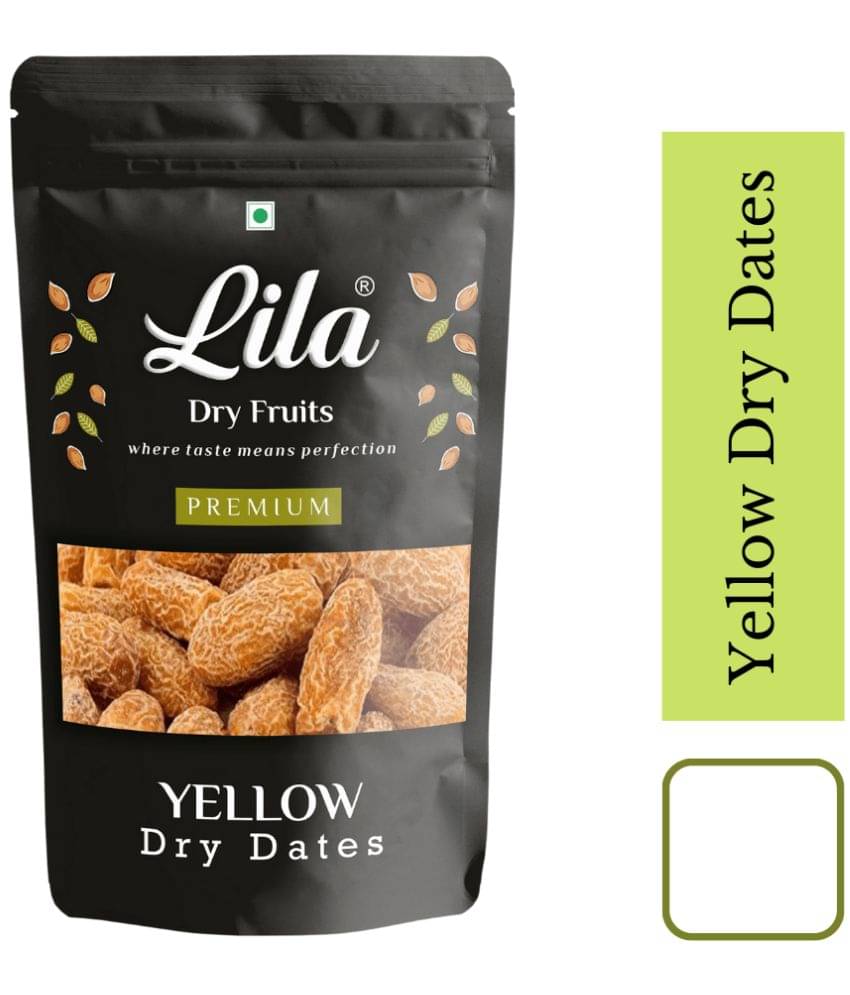 LILA DRY FRUITS Yellow Dry Dates 1 Kg Natural Sweetener, Healthy Nutritious Snack LILA DRY FRUITS Yellow Dry Dates 1 Kg Natural Sweetener, Healthy Nutritious Snack