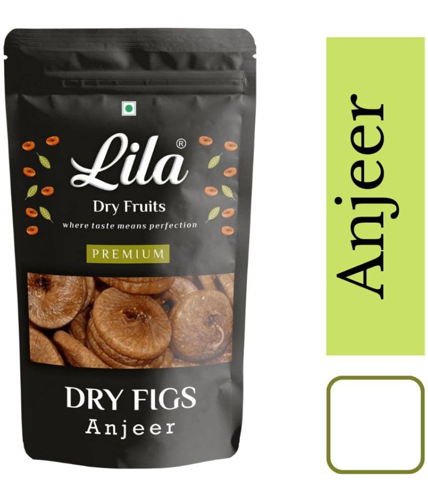 LILA DRY FRUITS Natural Dried Anjeer Fig 500g High Fiber & Minerals     			LILA DRY FRUITS Natural Dried Anjeer Fig 500g High Fiber & Minerals