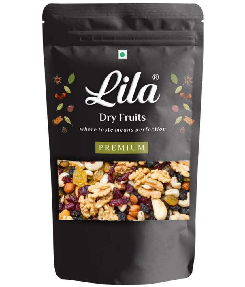     			LILA DRY FRUITS Premium Trail Mix 1000 Grams Cashew, Raisin, Almond, Apricot & Berries