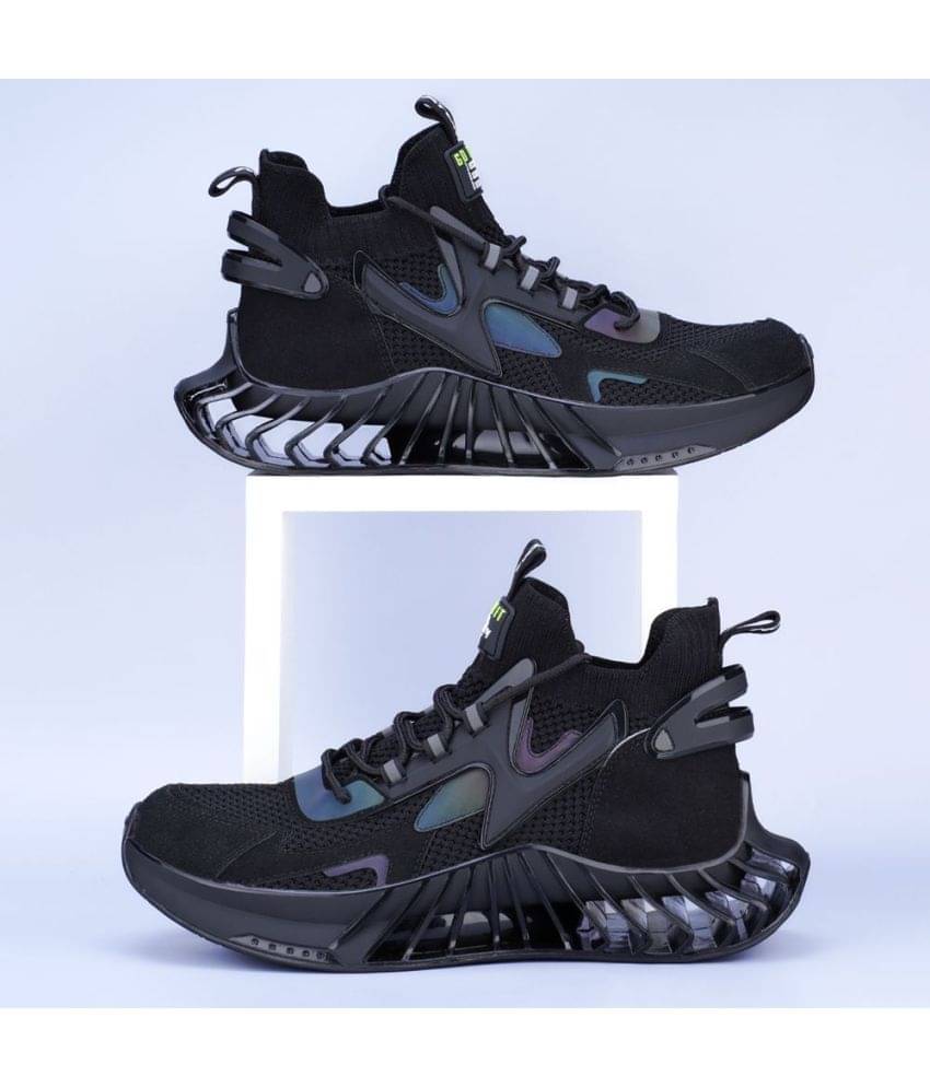 ATOM SpeedRider Black Men's Lifestyle Shoes ATOM SpeedRider Black Men's Lifestyle Shoes