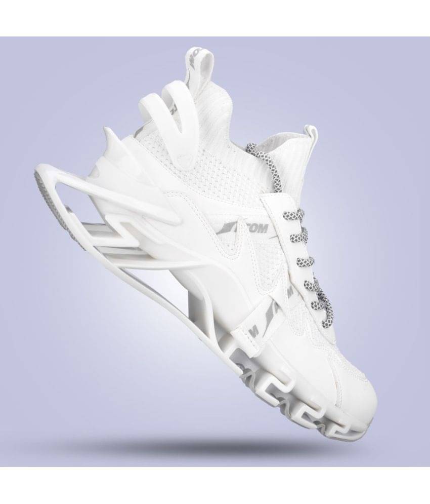 ATOM Spring Edge Alpha 2 White Men's Lifestyle Shoes     			ATOM Spring Edge Alpha 2 White Men's Lifestyle Shoes