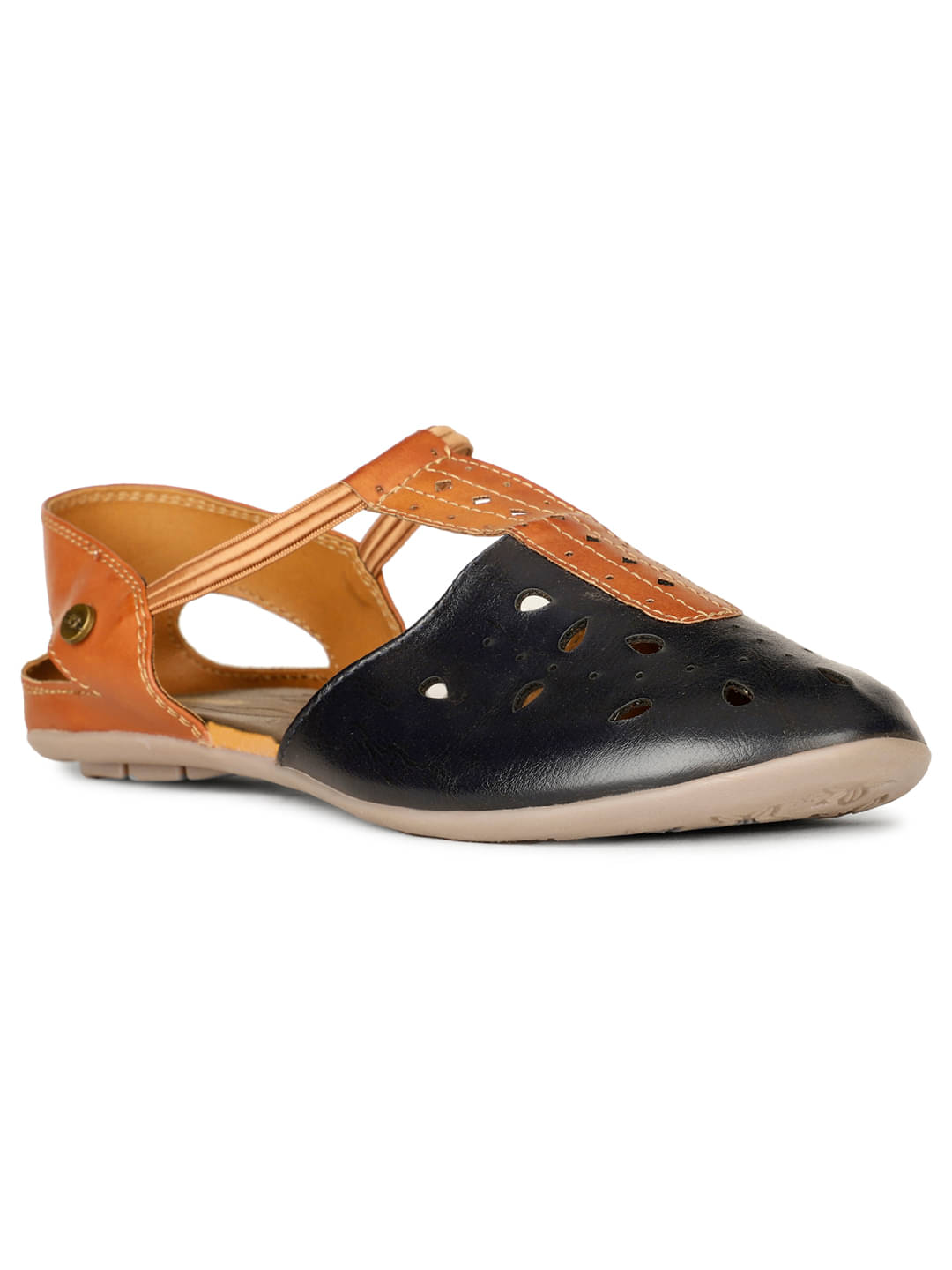     			Bata Navy Women's Casual Ballerinas