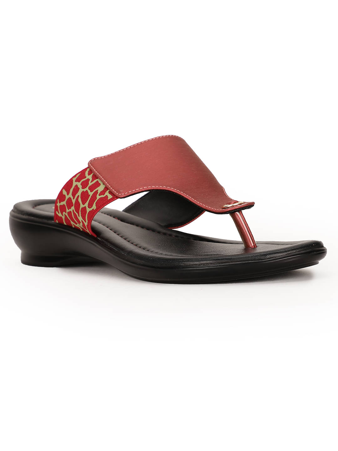     			Bata Red Women's Flats