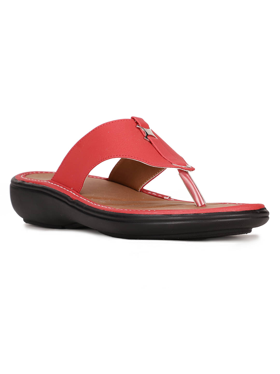     			Bata Red Women's Flats