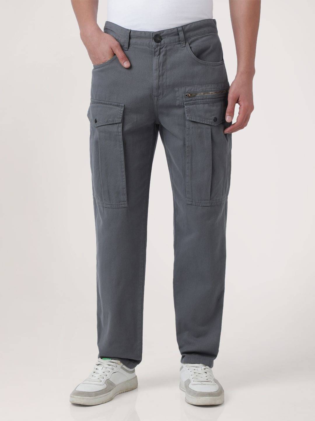     			Bene Kleed Men Relaxed Fit Cargo Trouser