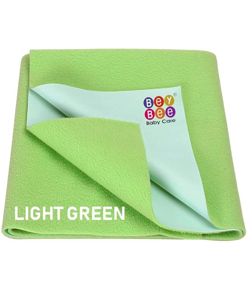     			Beybee Green Laminated Bed Protector Sheet ( Pack of 2 )