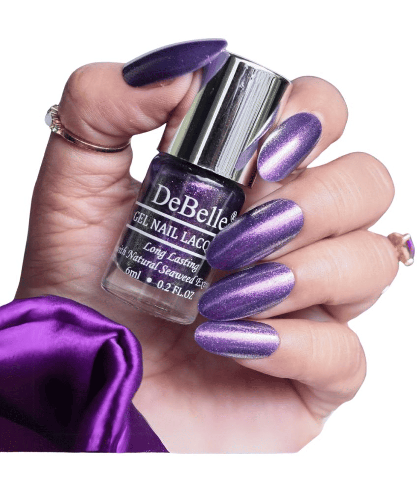 DeBelle Delightful Daphne Glitter Nail Polish 6 ( Pack of 1 )