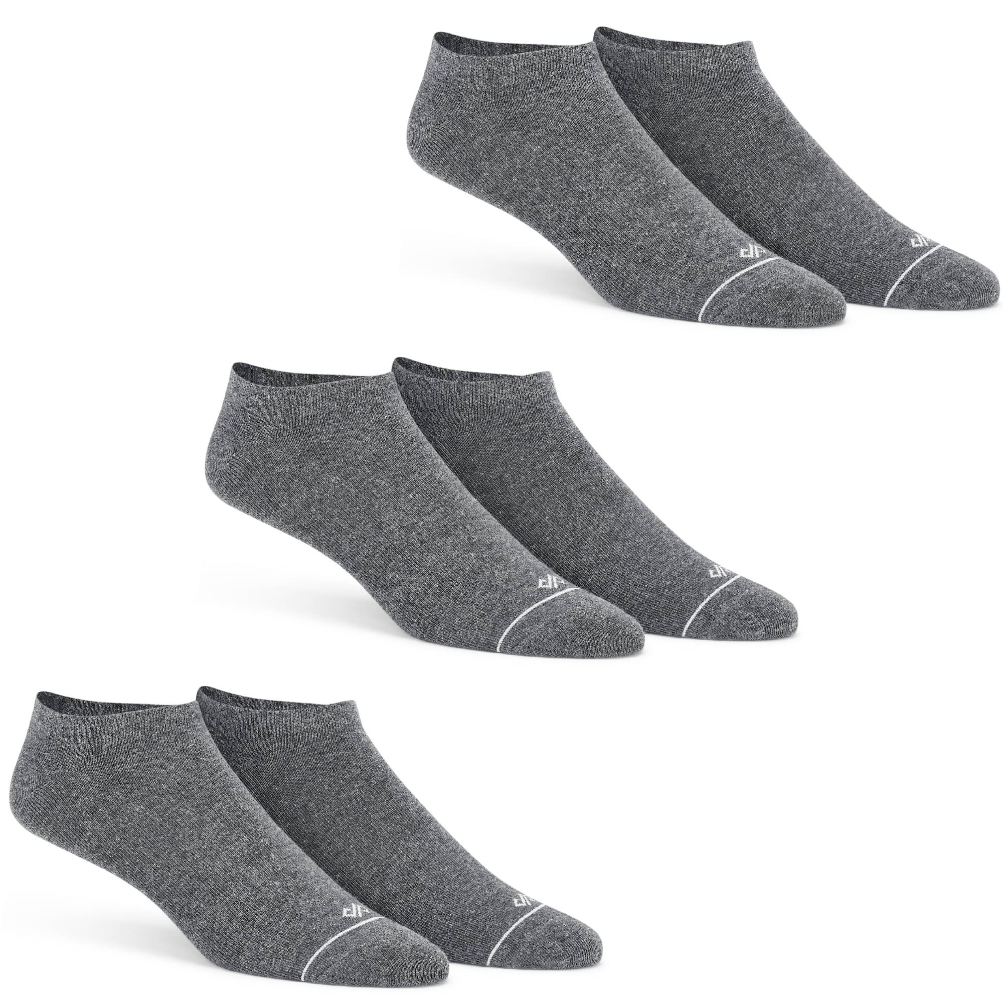 Dynamocks Cotton Blend Men's Solid Light Grey Low Cut Socks ( Pack of 3 ) Dynamocks Cotton Blend Men's Solid Light Grey Low Cut Socks ( Pack of 3 )
