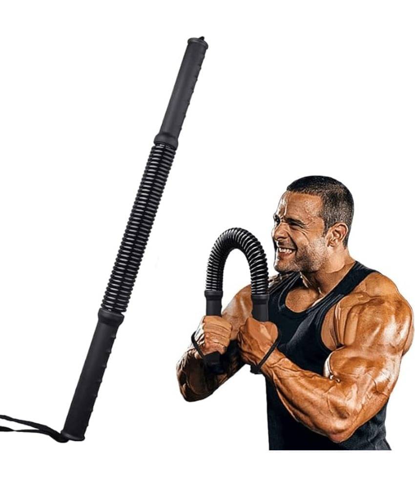 HORSE FIT Power Twister Bar |20kg- Upper Body Exercise for Chest