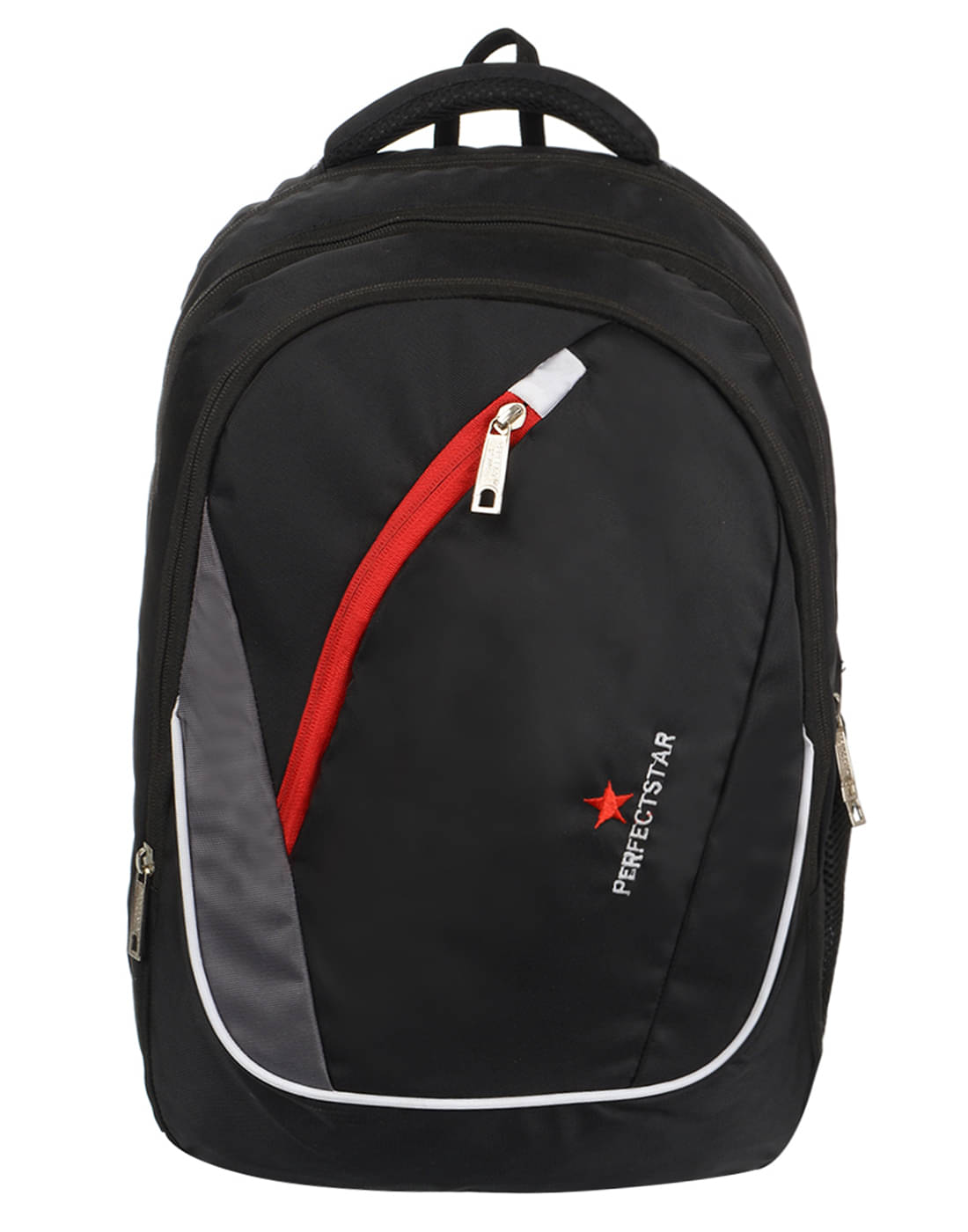    			Perfect Star Black Polyester Backpack ( 40 Ltrs )