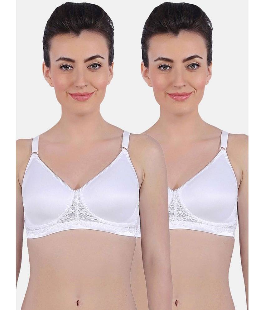 Sonari Pack of 2 Polyester Lightly Padded Women's T-Shirt Bra ( White ) swarawhitewhite Sonari Pack of 2 Polyester Lightly Padded Women's T-Shirt Bra ( White ) swarawhitewhite