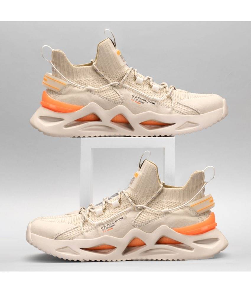 ATOM Beige Men's Sneakers     			ATOM Beige Men's Sneakers
