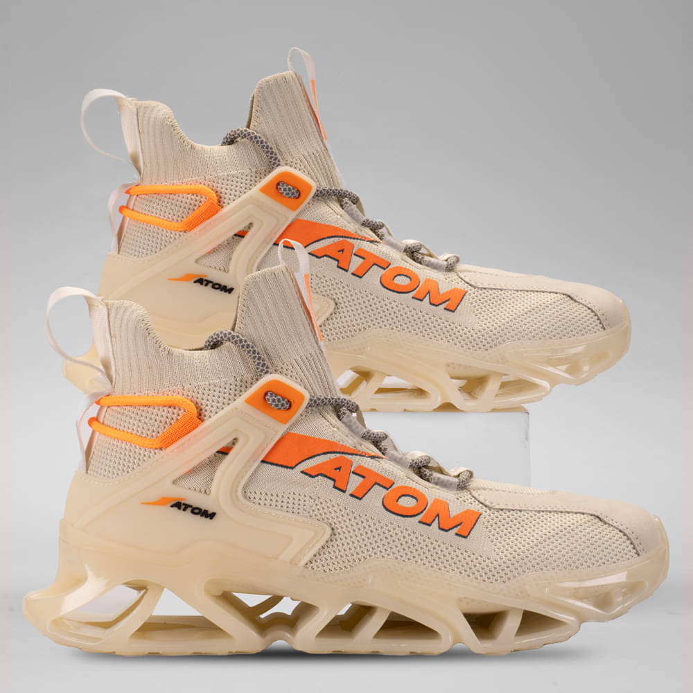     			ATOM Hollow Man Beige Men's Sneakers