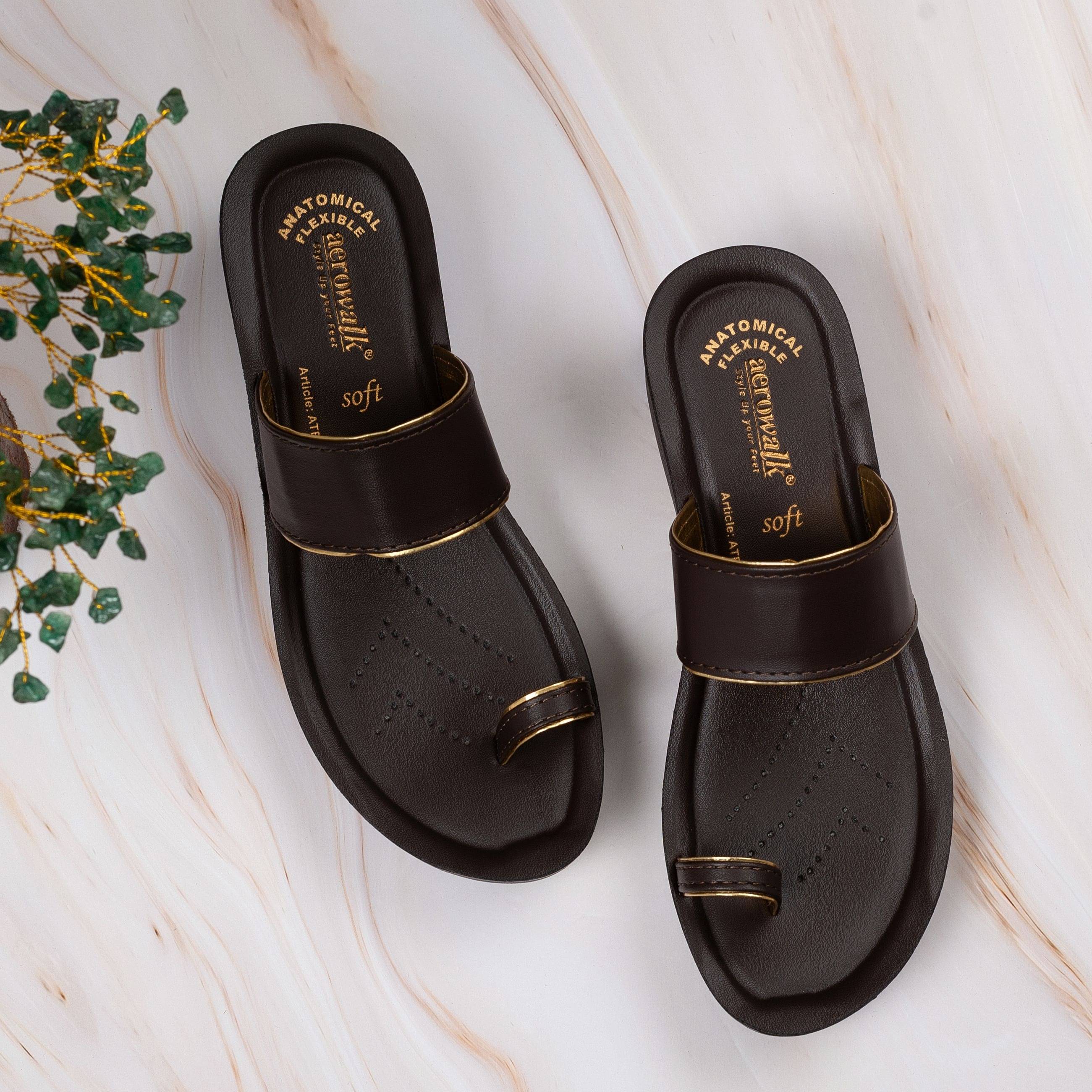 Aerowalk Brown Women's Sandal Heels Aerowalk Brown Women's Sandal Heels