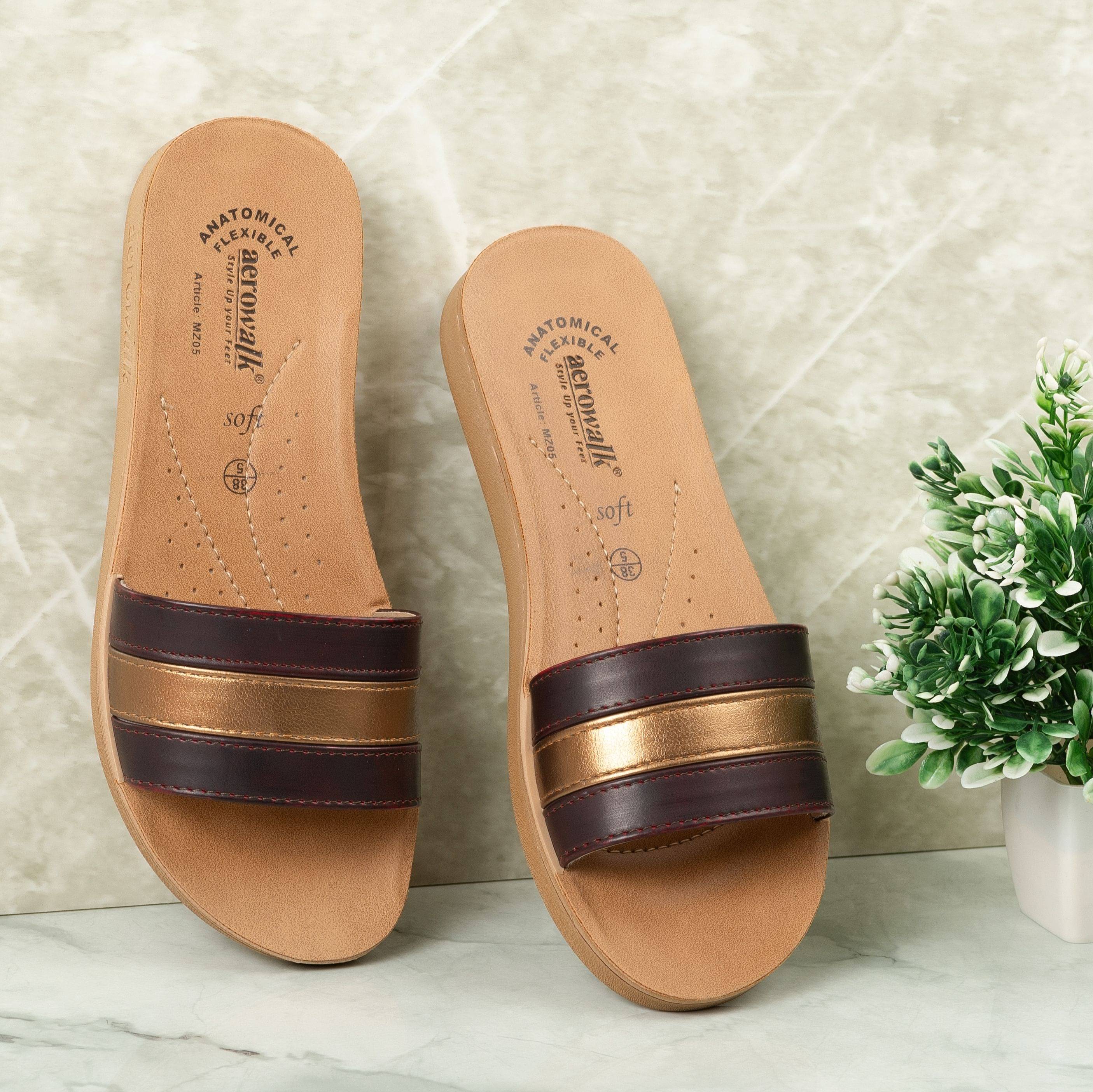 Aerowalk Maroon Women's Flats Aerowalk Maroon Women's Flats