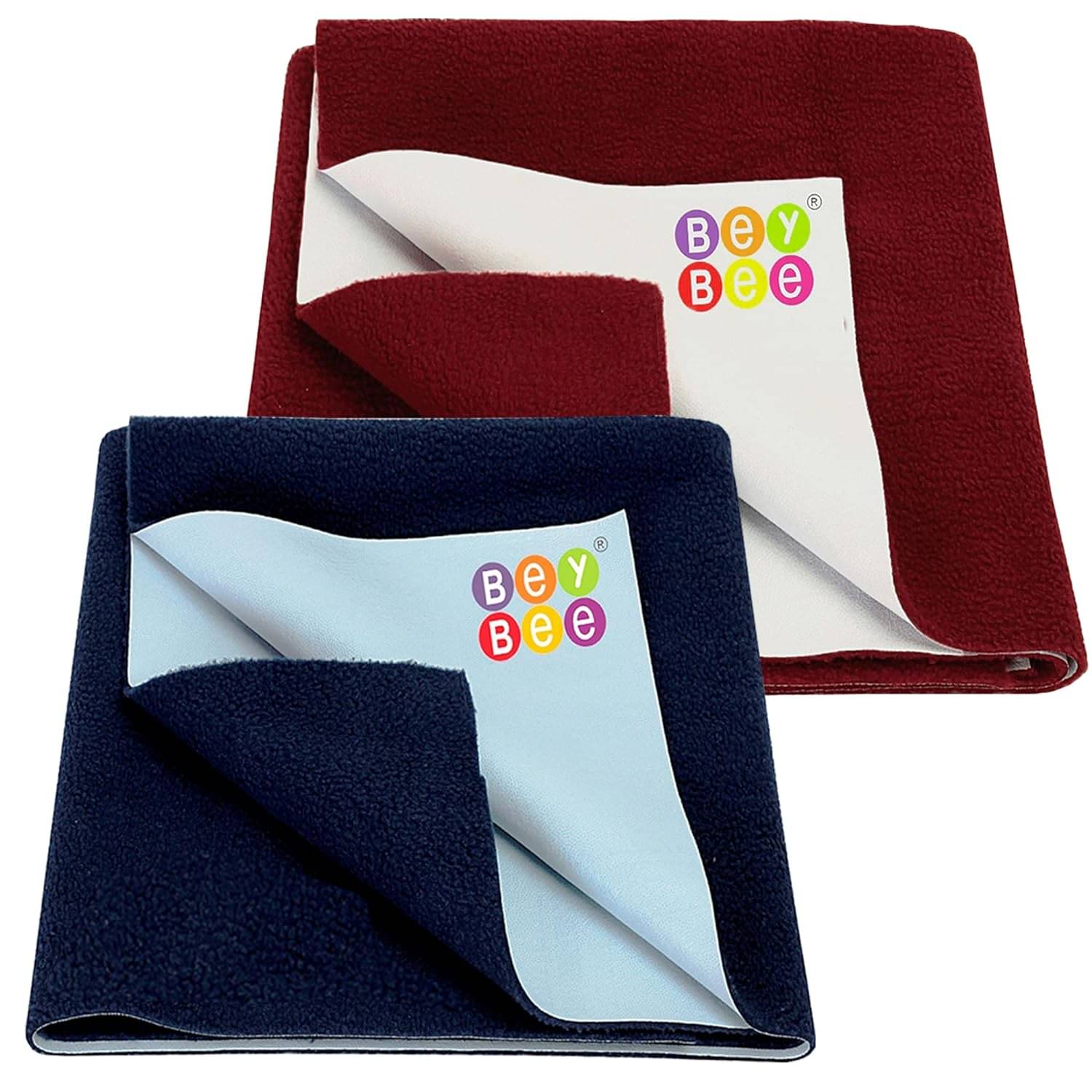 Beybee Multi-Colour Laminated Bed Protector Sheet ( Pack of 2 ) Beybee Multi-Colour Laminated Bed Protector Sheet ( Pack of 2 )