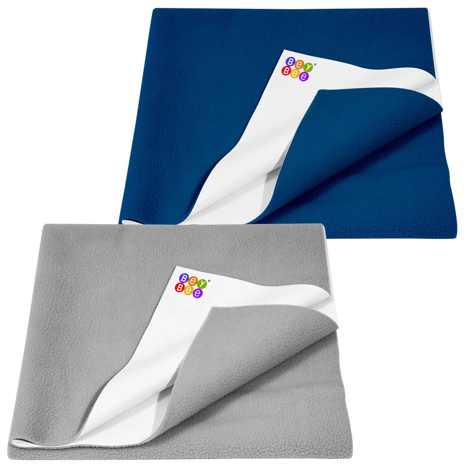     			Beybee Multi-Colour Laminated Bed Protector Sheet ( Pack of 2 )