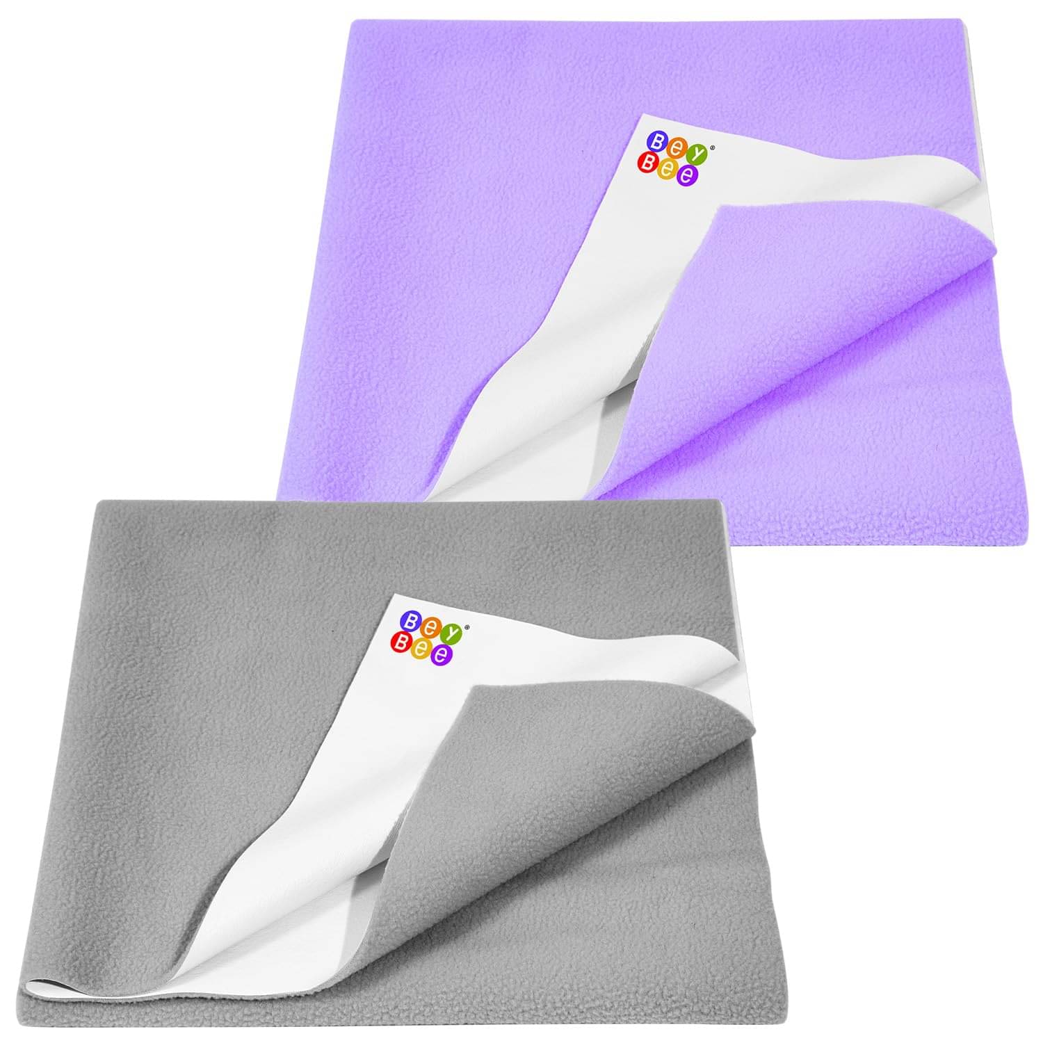 Beybee Multi-Colour Laminated Bed Protector Sheet ( Pack of 2 ) Beybee Multi-Colour Laminated Bed Protector Sheet ( Pack of 2 )