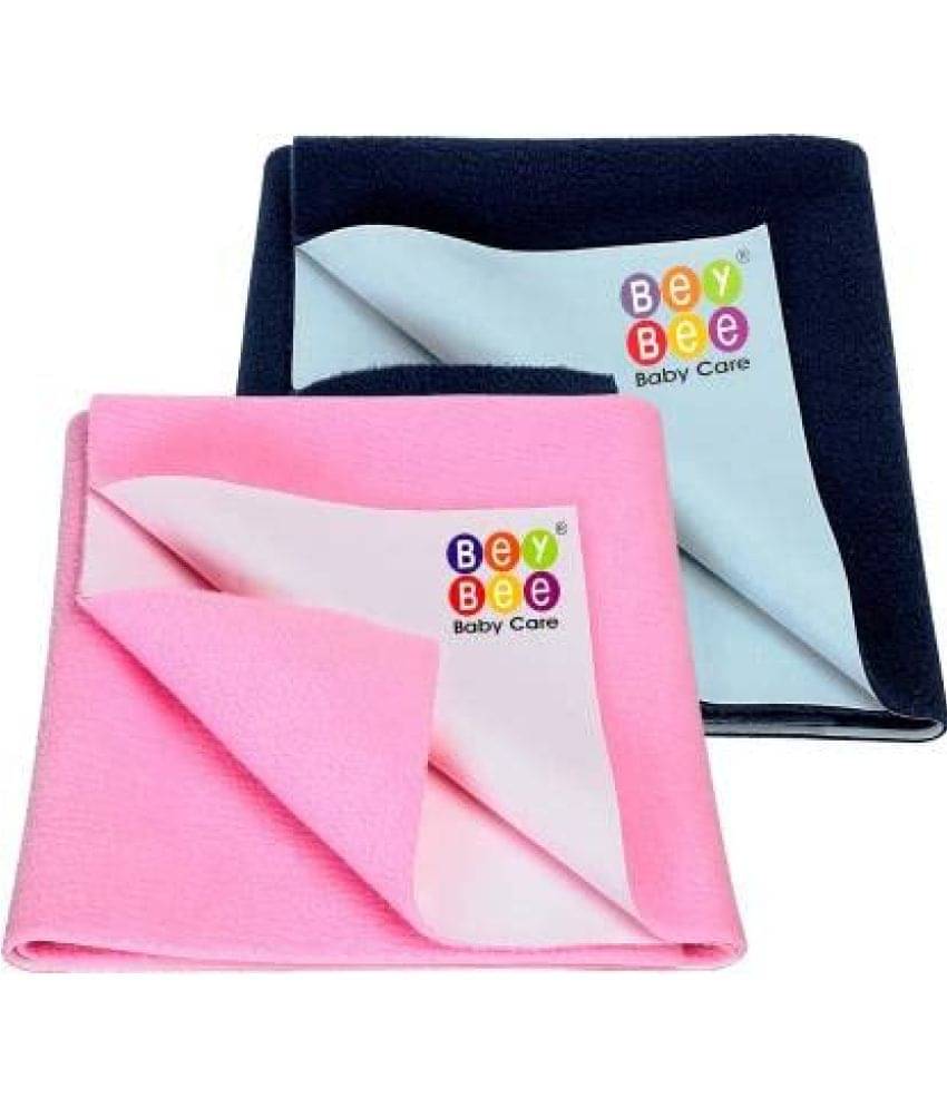     			Beybee Multi-Colour Laminated Bed Protector Sheet ( Pack of 2 )