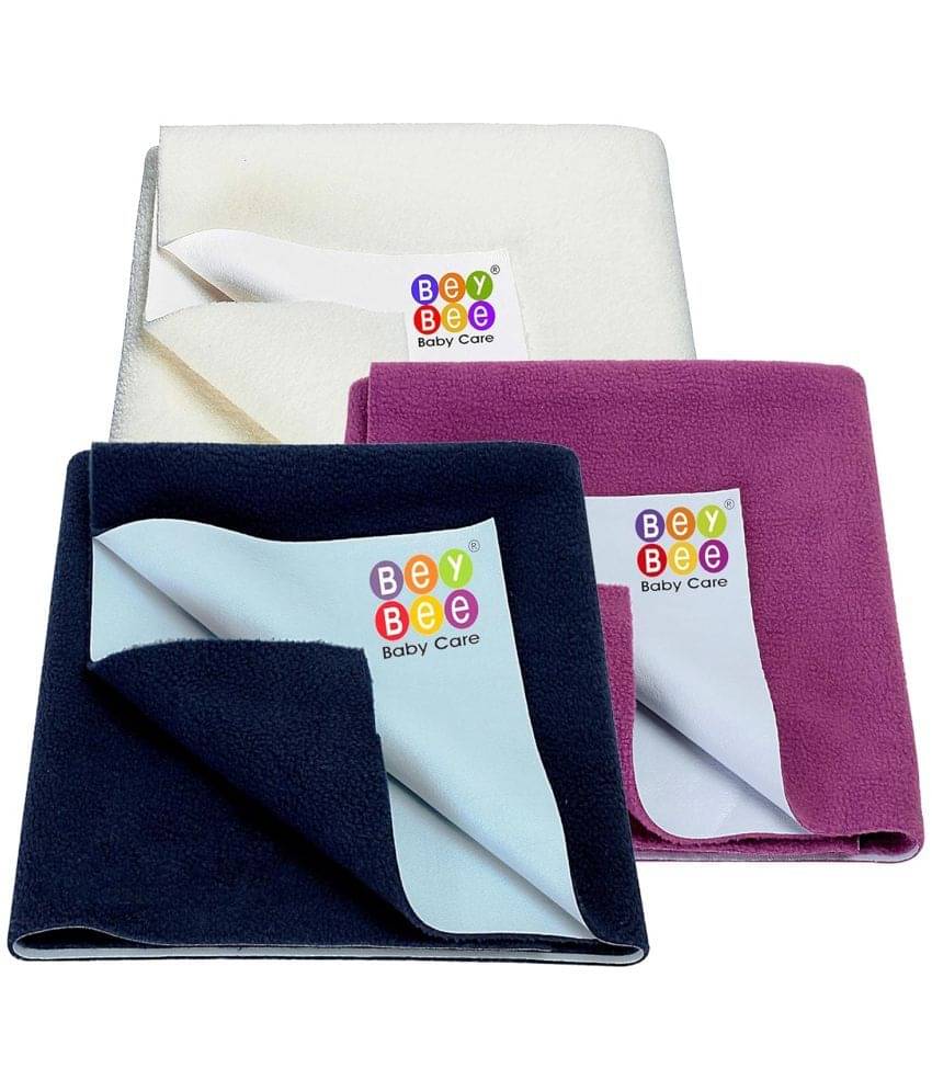 Beybee Multi-Colour Laminated Bed Protector Sheet ( Pack of 2 ) Beybee Multi-Colour Laminated Bed Protector Sheet ( Pack of 2 )
