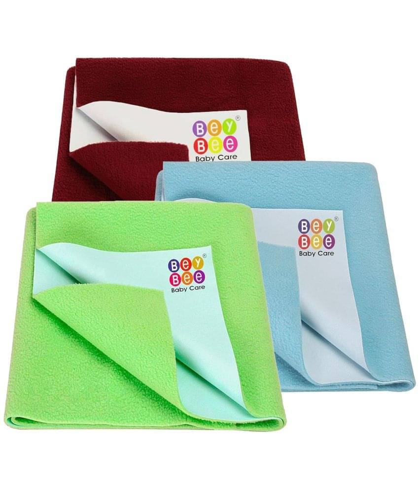 Beybee Multi-Colour Laminated Bed Protector Sheet ( Pack of 2 ) Beybee Multi-Colour Laminated Bed Protector Sheet ( Pack of 2 )