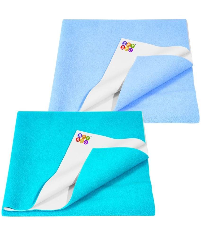     			Beybee Multi-Colour Laminated Bed Protector Sheet ( Pack of 2 )