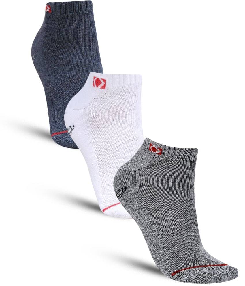 Dollar Cotton Blend Men's Self Design Multicolor Ankle Length Socks ( Pack of 3 ) Dollar Cotton Blend Men's Self Design Multicolor Ankle Length Socks ( Pack of 3 )