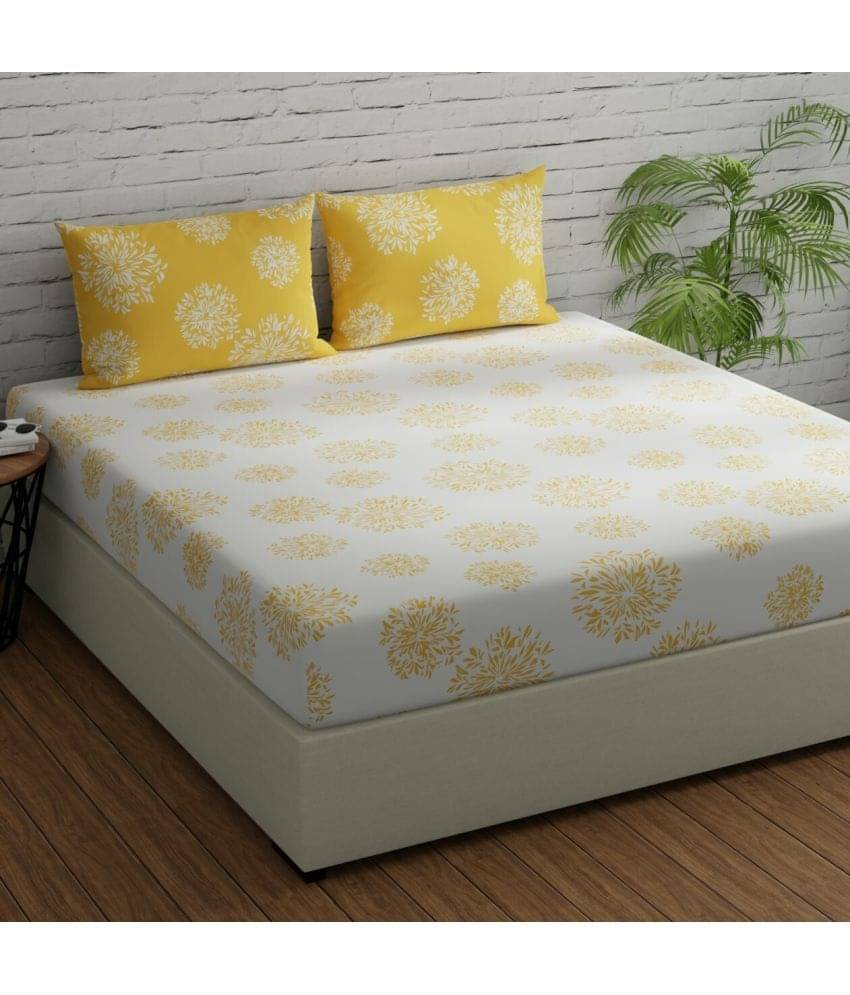 HIDECOR Microfiber 1 Double King Bedsheet with 2 Pillow Covers ( Multicolor ) HIDECOR Microfiber 1 Double King Bedsheet with 2 Pillow Covers ( Multicolor )