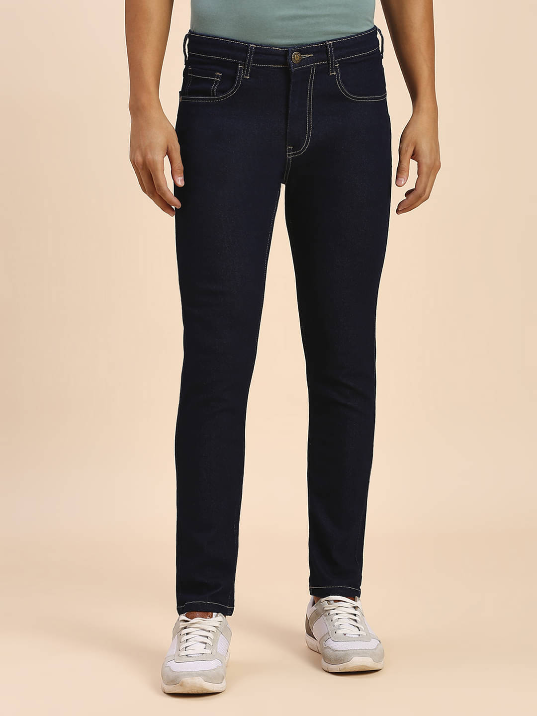     			HJ HASASI Regular Fit Basic Men's Jeans - Indigo Blue ( Pack of 1 )